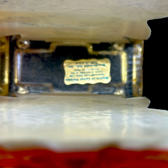 Retro 60’s “WONDERMOLD” lucite /resin owl shaped napkin/ letter holder - Picture 7 of 8